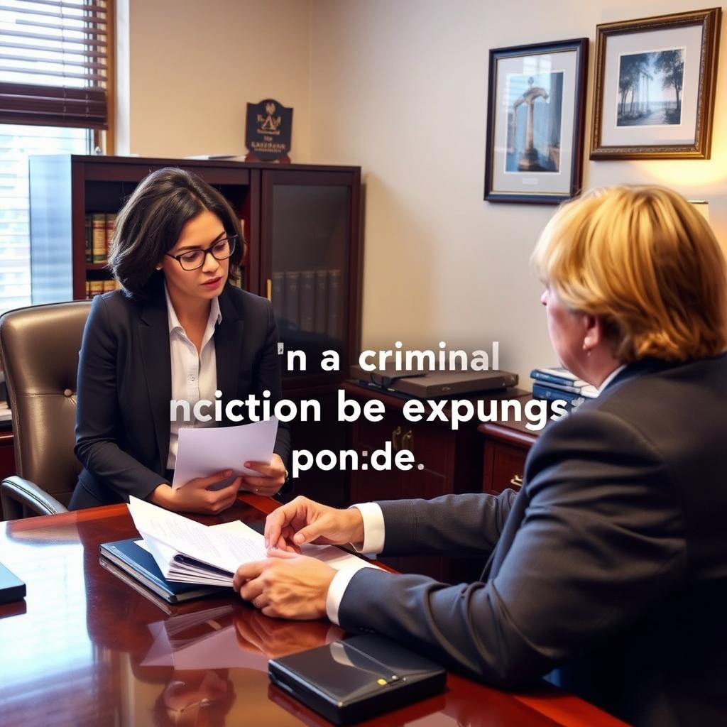 Can a criminal conviction be expunged in Maryland