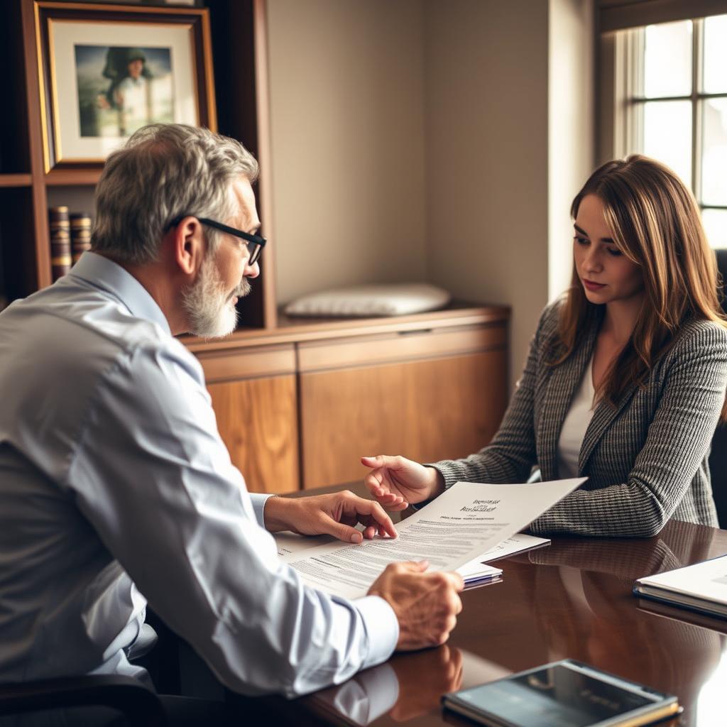 How is child custody decided in Bedford County