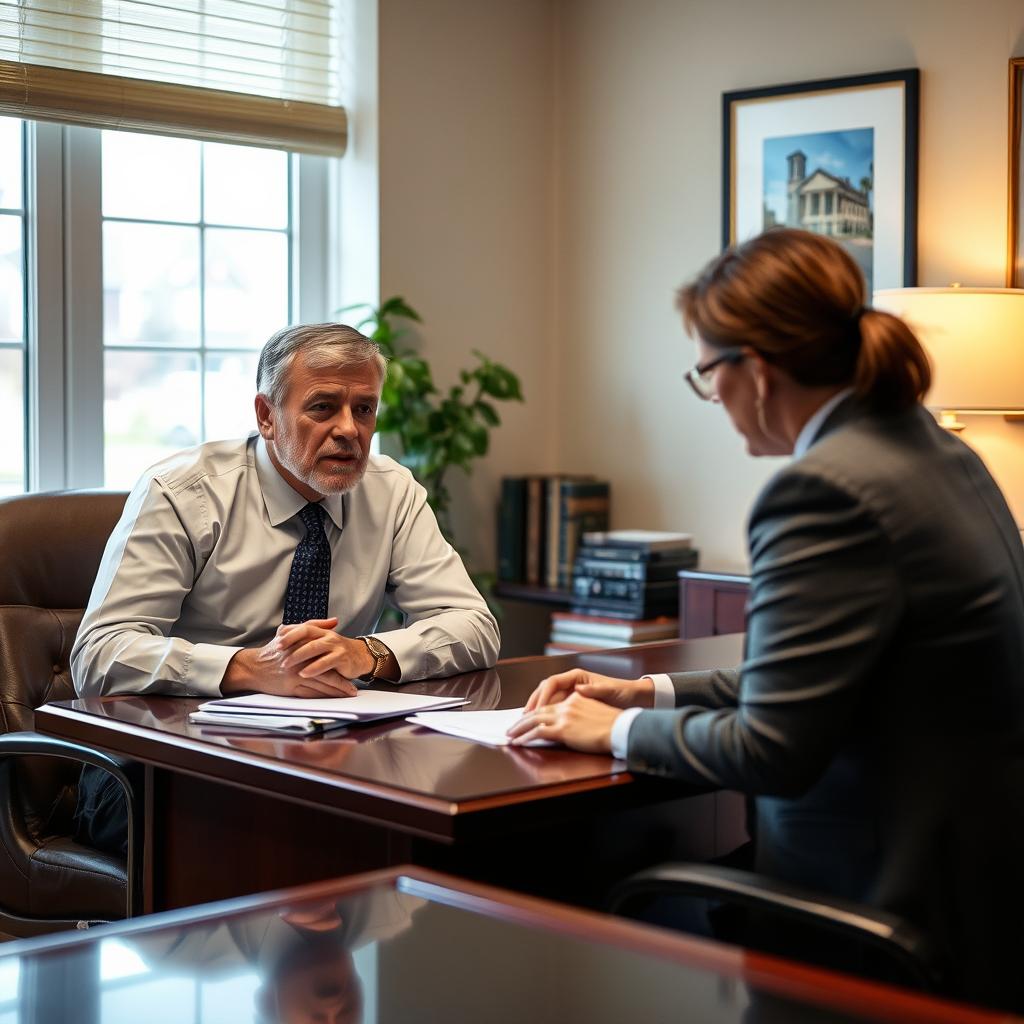 How is child custody decided in Falls Church