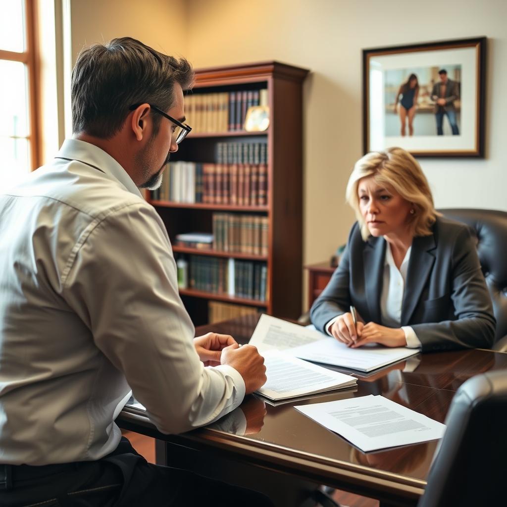 How is child custody decided in Rockingham County