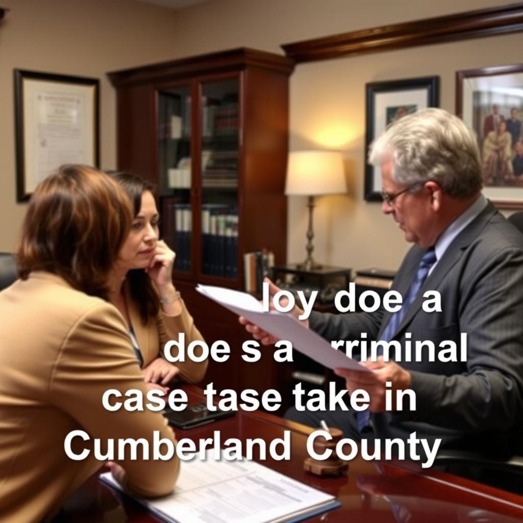 How long does a criminal case take in Cumberland County