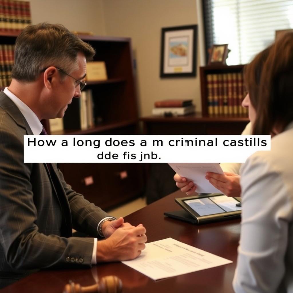 How long does a criminal case take in Union County