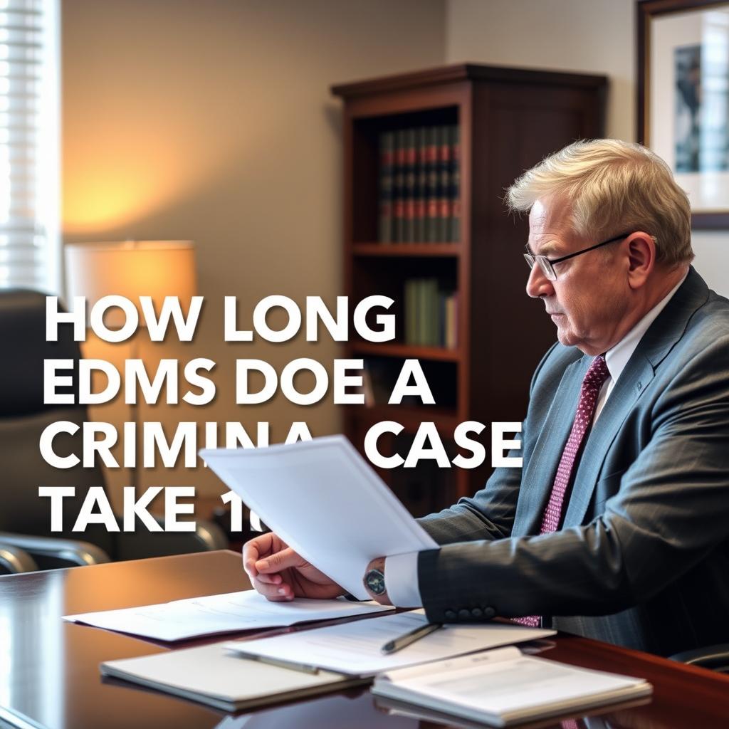 How long does a criminal case take in Warren County