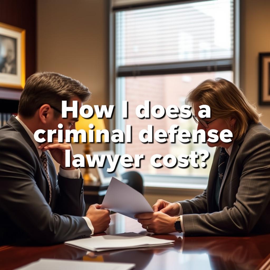 How much does a criminal defense lawyer cost in Isle of Wight County
