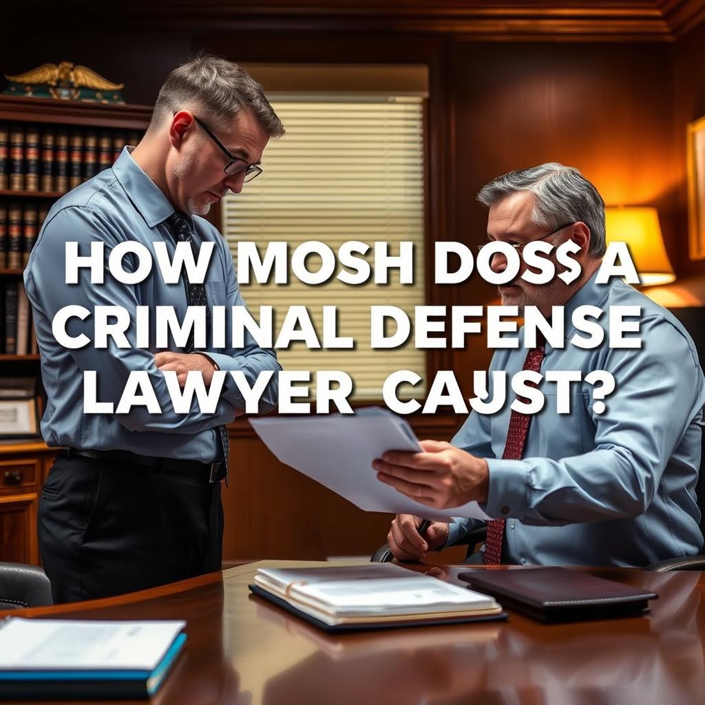 How much does a criminal defense lawyer cost in Schenectady County
