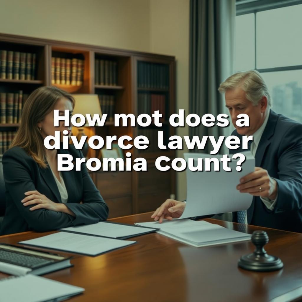 How much does a divorce lawyer cost in Broome County